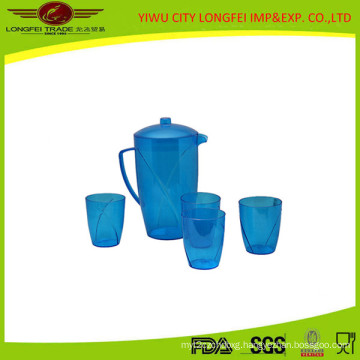 Character Useful Plasric Jug Set One Jug Four Cup